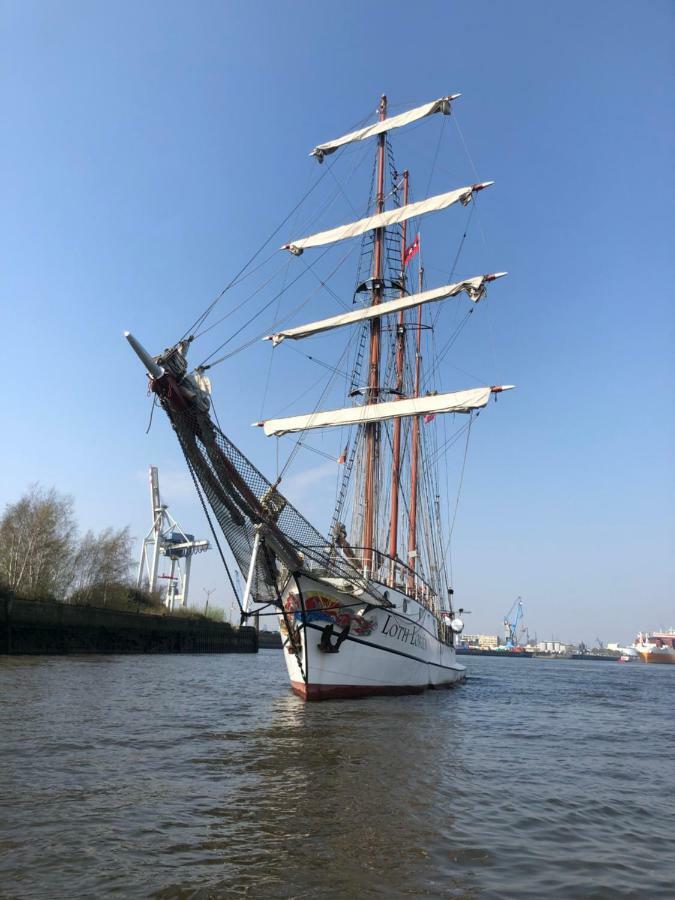 Bådhotel Segelschiff Loth Lorien Hamborg